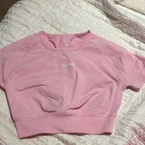 DFYNE Pink Women's Crop Top